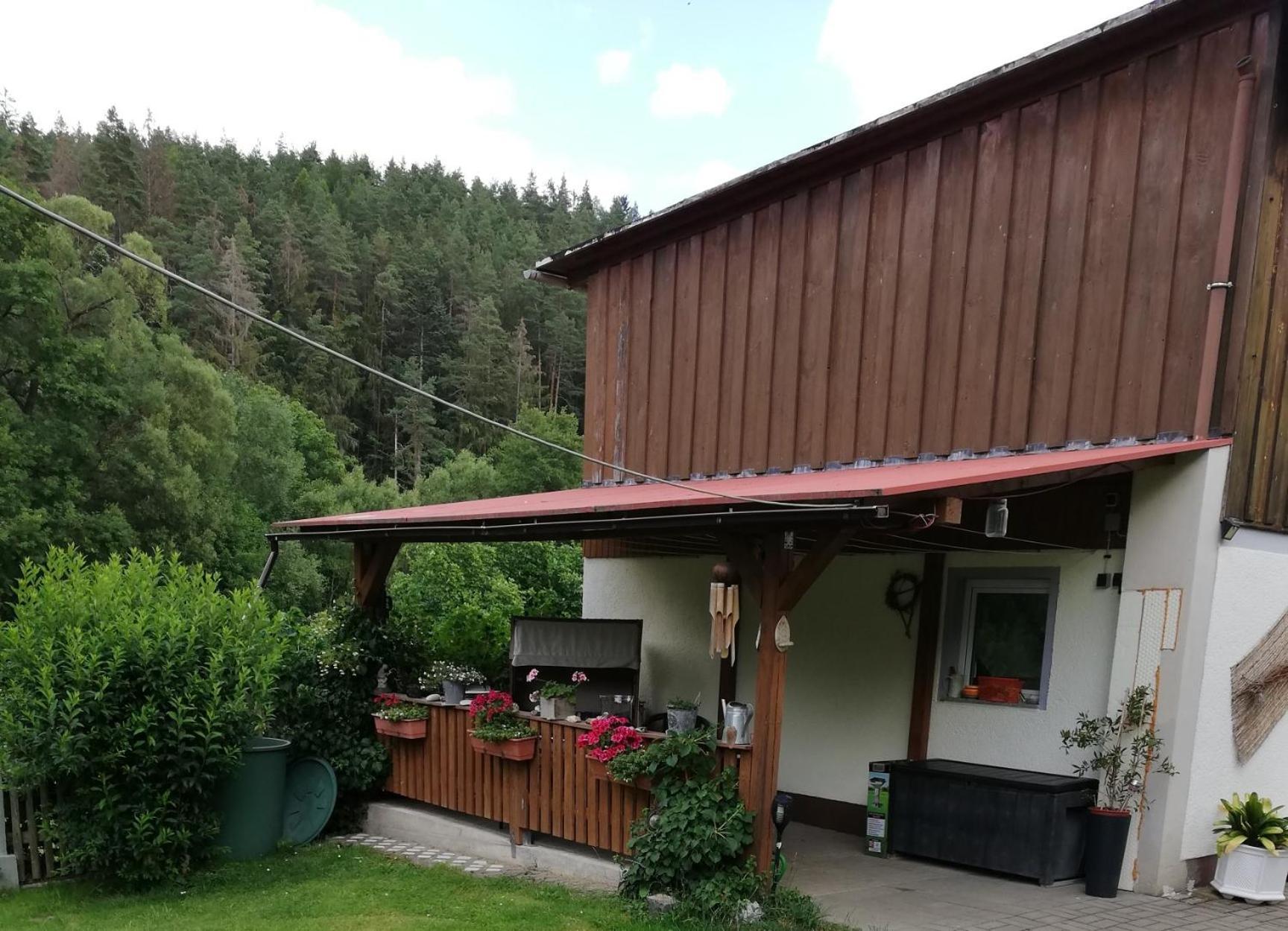 Fewo An Der Klosterruine Paulinzella Mit Kostenfreien Parkplatz Und Wlan 外观 照片